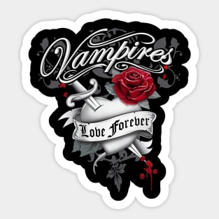 Vampires Sticker